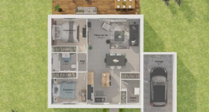 Plain-pied GA 2 ch Trendy 32146-4586modele920210624vtOGy.jpeg - PCA Maisons