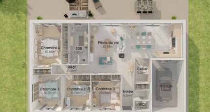 Plain-pied GI 4 ch Design 31961-4586modele820210624Hy7uA.jpeg - PCA Maisons