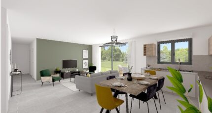 Plain-pied GA 4 ch _ GARAGE SUITE PARENTALE 32180-4586modele820210611RWFx0.jpeg - PCA Maisons