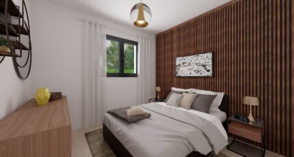 Plain-pied GA 4 ch _ CHAMBRE TWIN + GARAGE SUITE PARENTALE 32178-4586modele920210611Kk3QG.jpeg - PCA Maisons