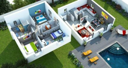 Jubaea 103 m² Design 34877-3799modele820151023uWx7k.jpeg - PCA Maisons