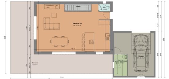 Maison neuve à , Var